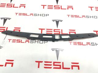 Кронштейн подсветки номера и хром накладки Tesla Model X 1 поколение 2018, 1046925-00-E, 1035370-00-E