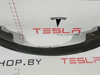 Накладка заднего бампера структурная нижняя (губа) Tesla Model S 1 поколение 2015, 6009005-00-B