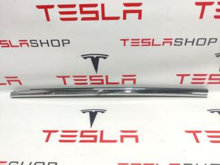 молдинг двери передней левой Tesla Model S 1 поколение [рестайлинг] 2019, 1095786-00-C, 1038393-00-A