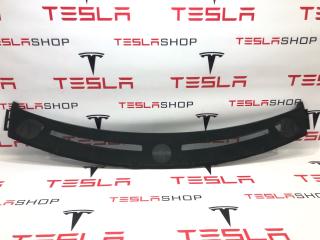 Панель крепления дефлекторов обдува лобового стекла (сетка) Tesla Model S 1 поколение [рестайлинг] 2019, 6007510-00-G, 1023272-00-B, 1023273-00-B