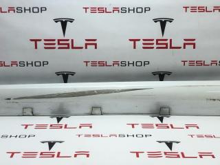 Накладка порога рокерной панели Tesla Model S 1 поколение [рестайлинг] 2019, 6005874-00-G