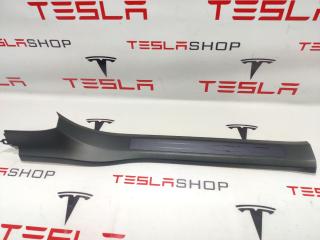 Накладка дверного порога Tesla Model X 1 поколение 2016, 1035985-00-G, 1496499-00-A, 1496500-00-A