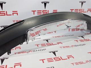 Накладка заднего бампера структурная нижняя (губа) Tesla Model S 1 поколение 2014, 6009005-00-B