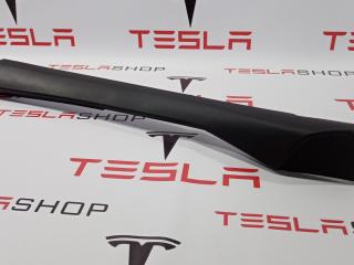 Накладка декоративная обшивки двери Tesla Model S 1 поколение [рестайлинг] 2016, 1009305-02-E