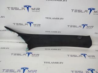 Накладка декоративная стойки А внутренняя правая верхняя Tesla Model S 1 поколение [рестайлинг] 2017, 1004833-00, 1007440-00, 1007440-02