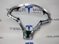 Корпус декоративный подушки безопасности (руля) водителя Tesla Model S 1 поколение [рестайлинг] 2017, 1023381-00, 2507651, 2463292, 2463293, 2507650 - фото №2