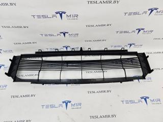 Решетка гриль декоративная основного радиатора (передний бампер) Tesla Model S 1 поколение [рестайлинг] 2019, 1058022-00