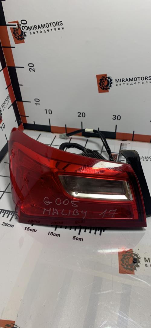 фонарь задний левый Chevrolet Malibu 9 поколение 2017, 1.5 л., бензин, АКПП, седан - фото №1