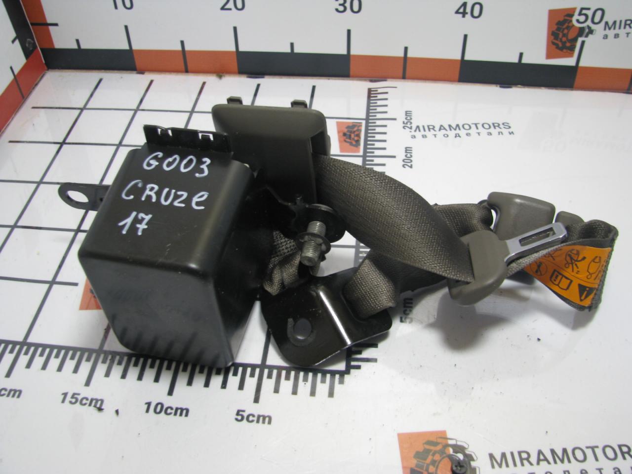 ремень безопасности Chevrolet Cruze 2 поколение 2017, 1.4 л., бензин, АКПП, седан - фото №1