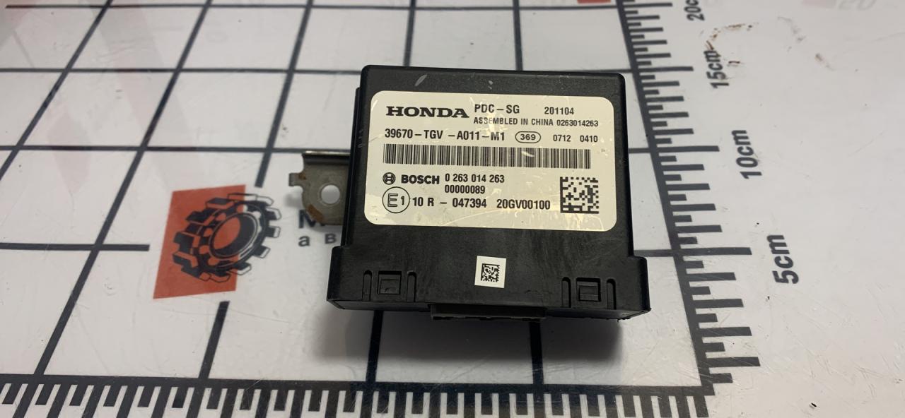 блок управления парктрониками Acura TLX 3-е поколение 2021, 2.0 л., бензин, АКПП, седан, 39670TGVA011M1, 39670-TGV-A01 - фото №1