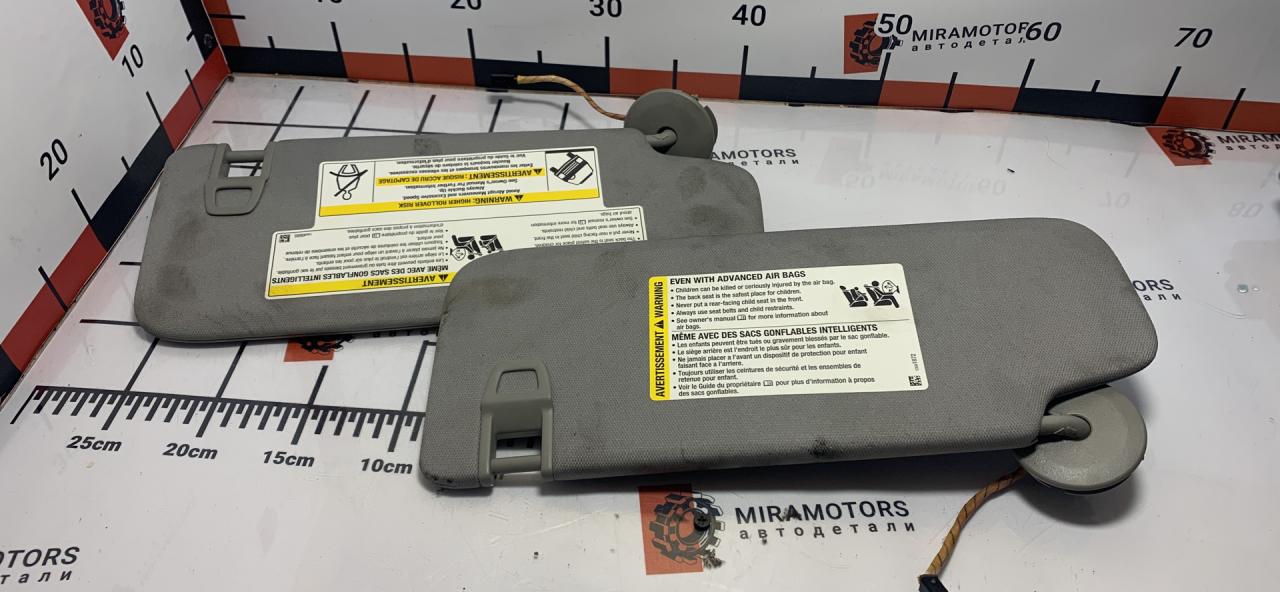 козырек солнцезащитный Chevrolet Equinox 3 поколение 2018, 1.5 л., бензин, АКПП, внедорожник 5 дв. - фото №1