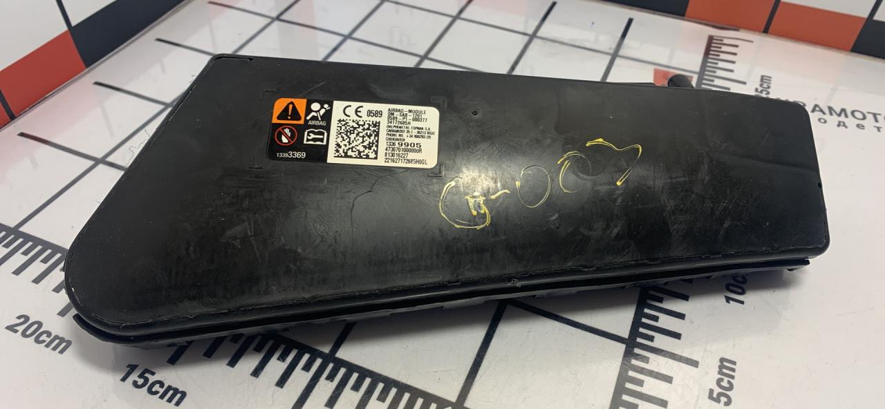 подушка безопасности сиденья Chevrolet Cruze 2 поколение 2017, 1.4 л., бензин, АКПП, седан - фото №1