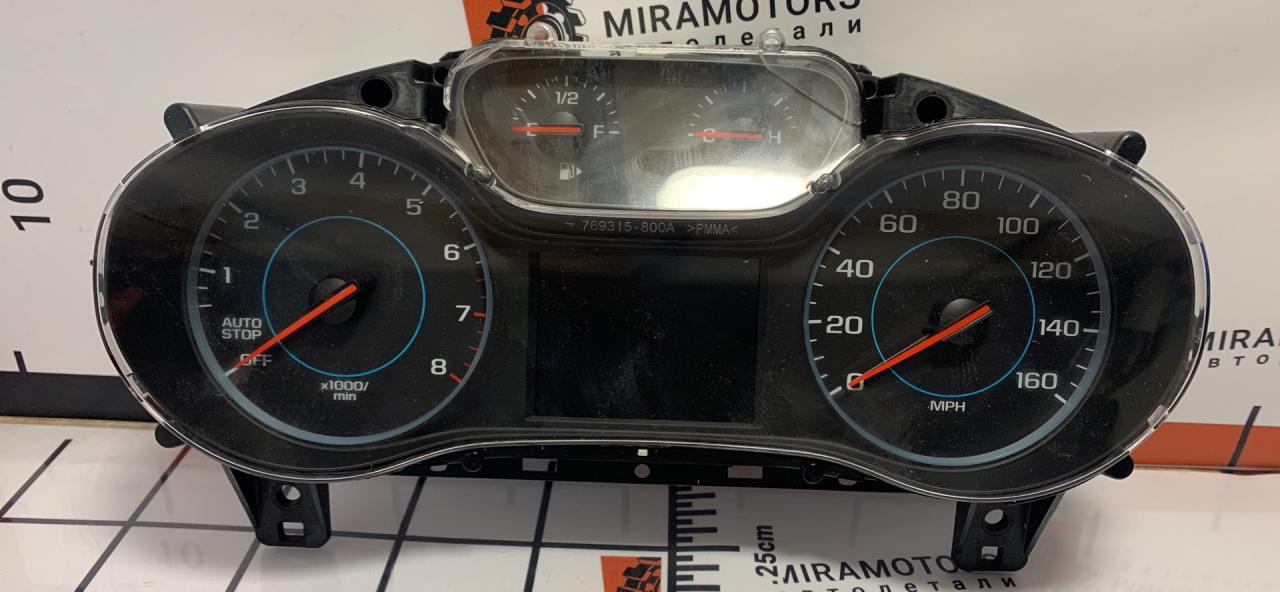 щиток приборов (приборная панель) Chevrolet Cruze 2 поколение 2017, 1.4 л., бензин, АКПП, седан, 39084636 - фото №1