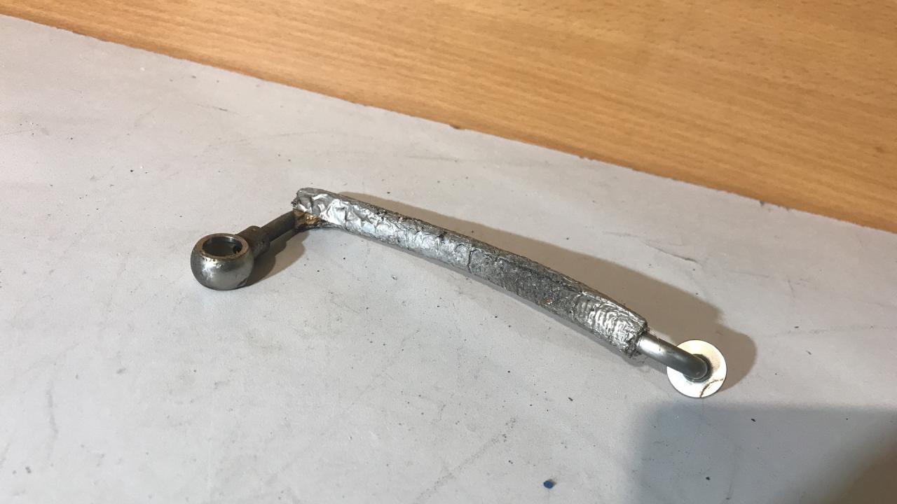 масляная трубка турбины Buick Encore 1 поколение 2016, 1.4 л., АКПП, внедорожник 5 дв. - фото №1