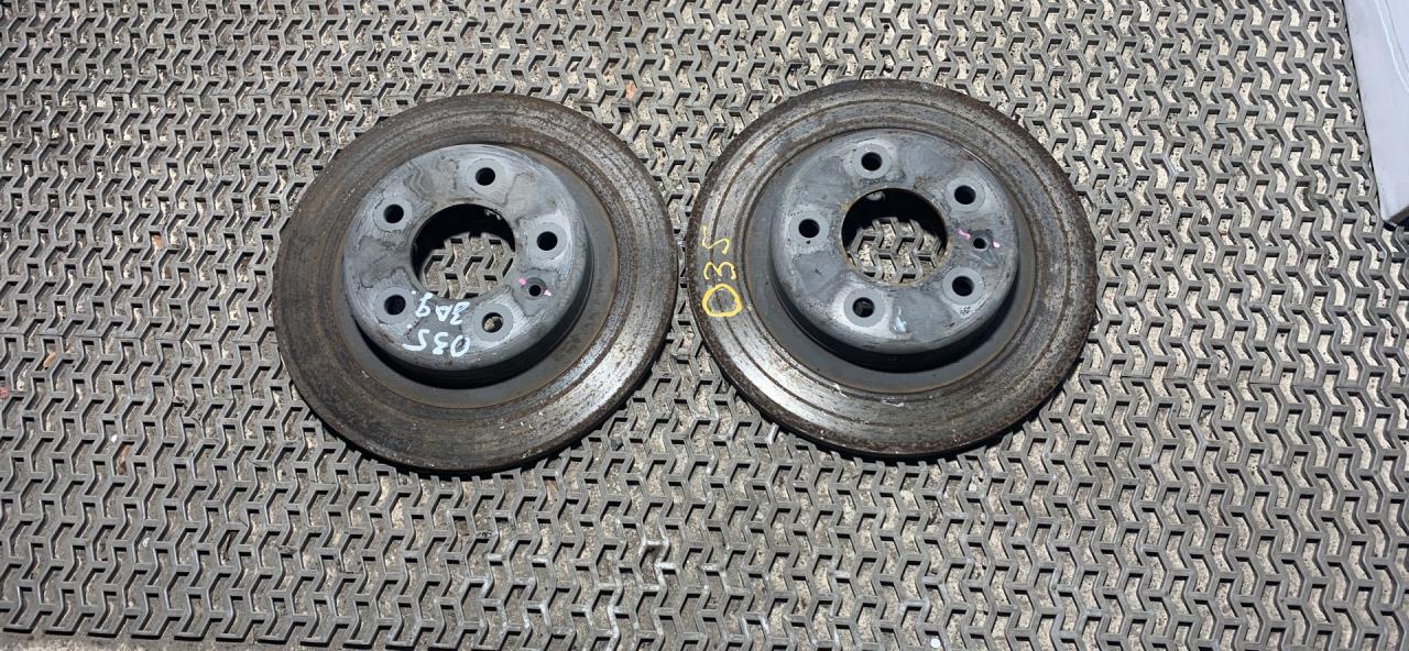 диск тормозной задний GMC Terrain 2 поколение 2018, 2.0 л., бензин, АКПП, серый, передний привод - фото №1