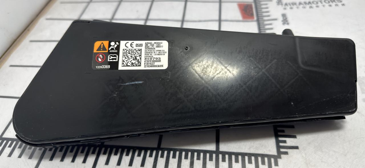 подушка безопасности сиденья Chevrolet Cruze 2 поколение 2019, 1.4 л., бензин, АКПП, синий диплоат, хетчбэк 5 дв., полный привод, 39140793 - фото №1