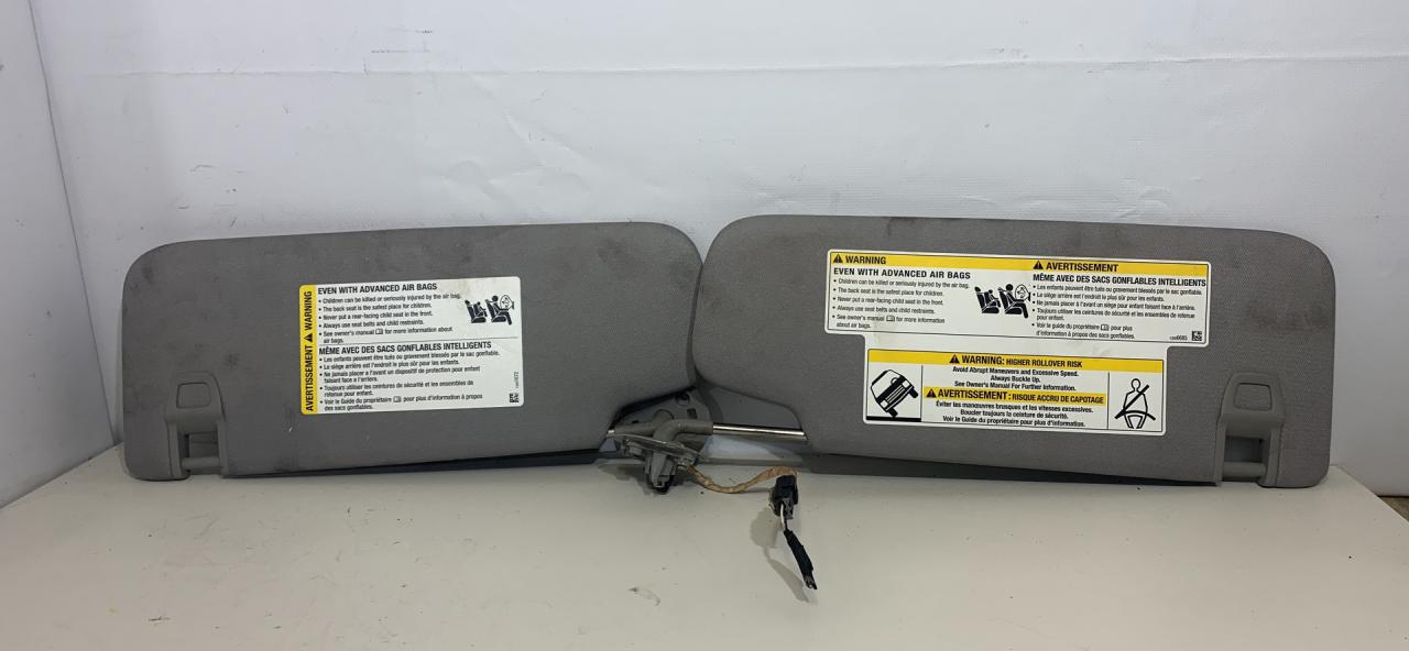 козырек солнцезащитный Chevrolet Equinox 3 поколение 2018, 1.5 л., бензин, АКПП, белый, внедорожник 5 дв., полный привод - фото №1