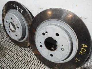 диск тормозной задний Acura MDX 4 поколение 2022, 3.5 л., бензин, АКПП, серый, внедорожник 5 дв.