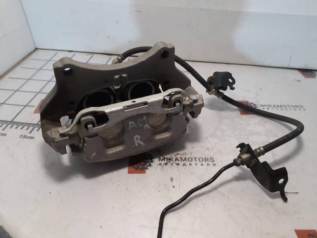 суппорт передний правый Acura MDX 4 поколение 2022, 3.5 л., бензин, АКПП, серый, внедорожник 5 дв. - фото №1