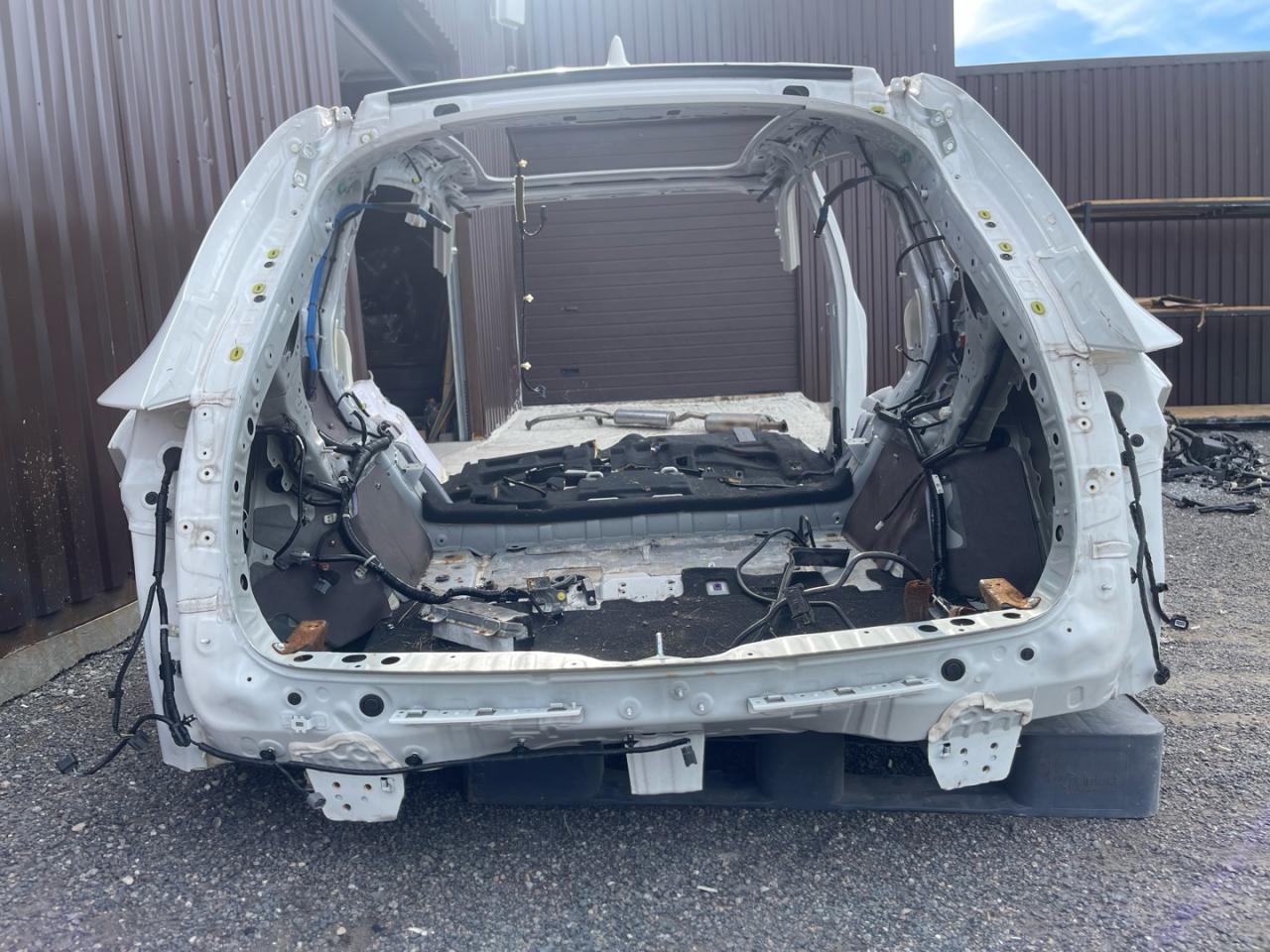 задняя часть кузова (тазик) Acura MDX 4 поколение 2022, 3.5 л., бензин, АКПП, серый, внедорожник 5 дв. - фото №1