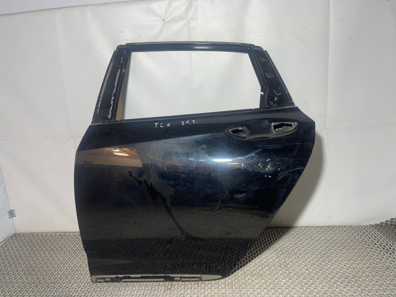 дверь задняя левая Acura TLX 3-е поколение 2022, 2.0 л., бензин, АКПП, белый, седан - фото №1