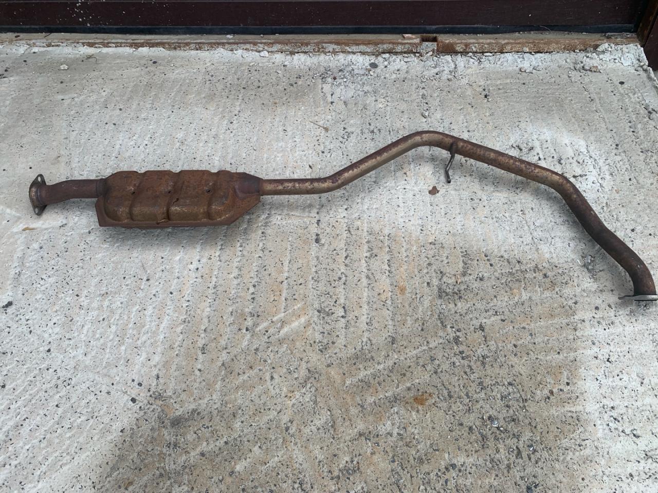 глушитель Subaru Forester 5 поколение (SK) 2020, 2.5 л., бензин, АКПП, серый, внедорожник 5 дв., полный привод - фото №1