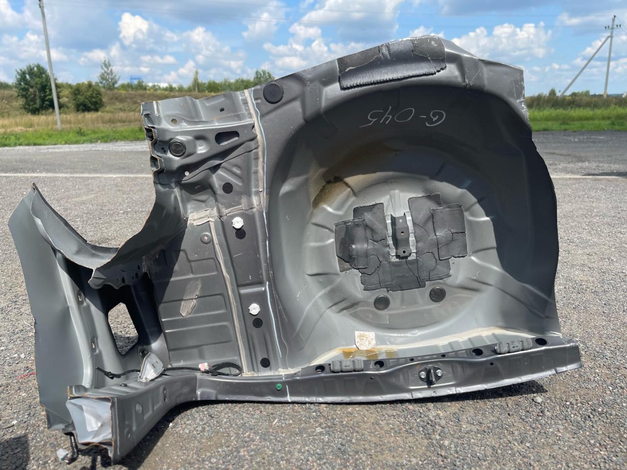 задняя часть кузова (тазик) Subaru Forester 5 поколение (SK) 2020, 2.5 л., бензин, АКПП, серый, внедорожник 5 дв., полный привод - фото №1