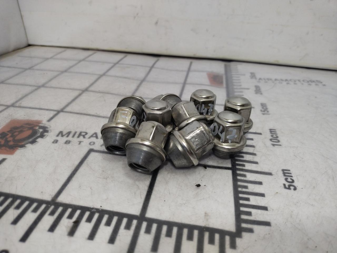 гайка колесная Ford Bronco Sport 1 поколение 2021, 1.5 л., бензин, АКПП, серебряный, внедорожник 5 дв., полный подключаемый привод - фото №1