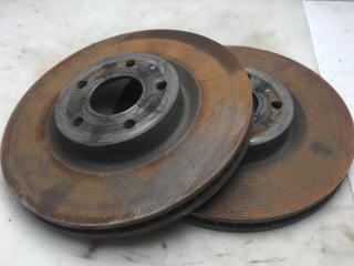 диск тормозной передний Ford Bronco Sport 1 поколение 2021, 1.5 л., бензин, АКПП, серебряный, внедорожник 5 дв., полный подключаемый привод