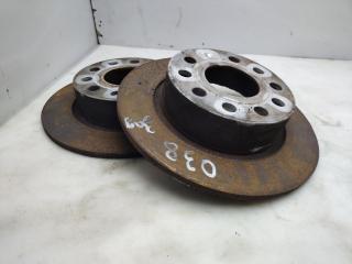 диск тормозной задний Volkswagen Jetta 6 поколение [рестайлинг] 2017, 1.4 л., бензин, АКПП, черный, седан, передний привод