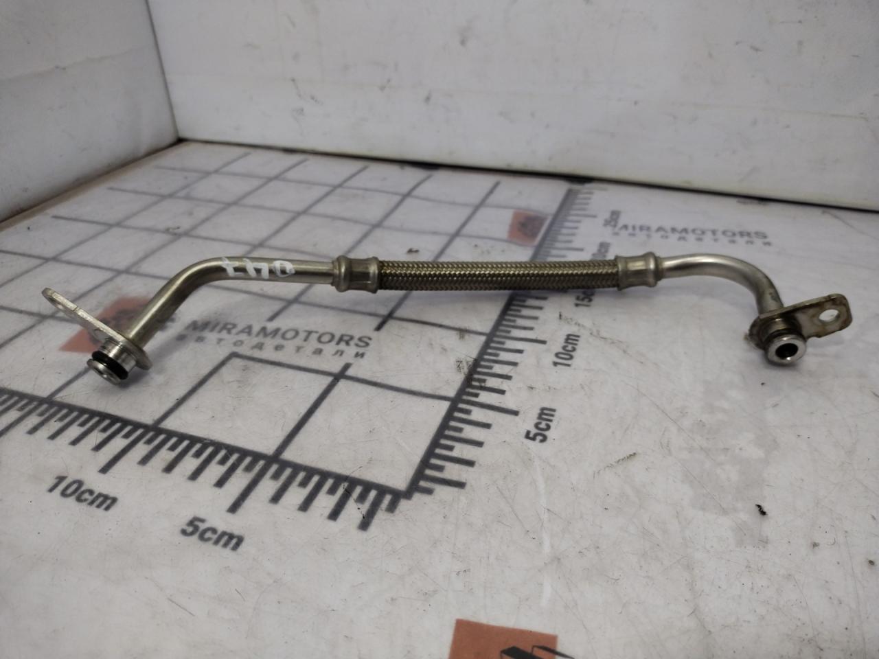 масляная трубка турбины Ford Bronco Sport 1 поколение 2021, 1.5 л., бензин, АКПП, серебряный, внедорожник 5 дв., полный подключаемый привод, JA6G-9V471AA3112021 - фото №1