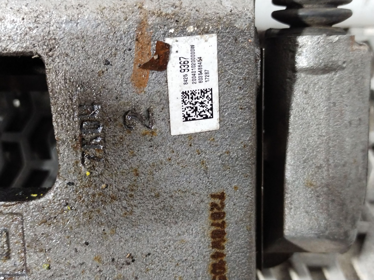 суппорт передний правый Chevrolet Equinox 3 поколение 2018, 2.0 л., бензин, АКПП, синий, внедорожник 5 дв., передний привод, 84269367 - фото №1