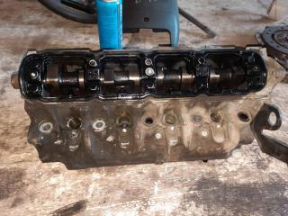 головка блока цилиндров Renault Scenic 1 поколение 1998, 1.9 л., дизель