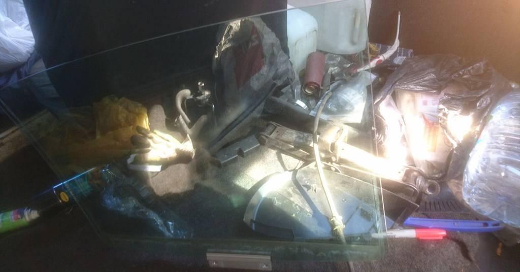 стекло двери задней левой Saab 2008, 2.0 л., седан, 0261230049 - фото №1