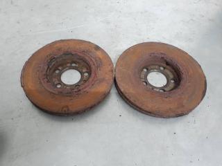 диск тормозной Skoda Fabia 2 поколение (5J) 2008, 1.9 л., дизель