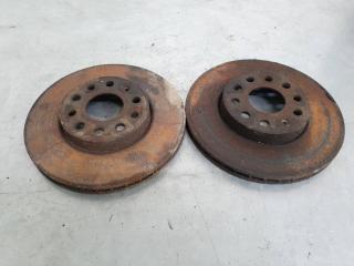 диск тормозной Skoda Fabia 2 поколение (5J) 2008, 1.9 л., дизель