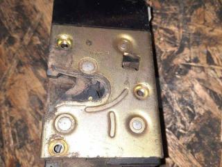 замок двери Peugeot 307 1 поколение 2003, хетчбэк 5 дв.