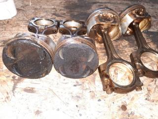 поршень шатун Mazda Premacy 1 поколение 2001, 1.8 л., бензин