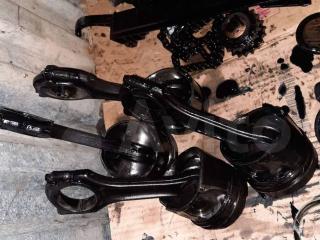 поршень шатун Mercedes-Benz Vaneo W414 2003, 1.7 л., дизель, 6680300417, 6680300220