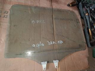 стекло двери задней левой Opel Agila 1 поколение (A) [рестайлинг] 2005