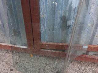 стекло двери задней правой Chevrolet Aveo T200 2005, хетчбэк 5 дв.