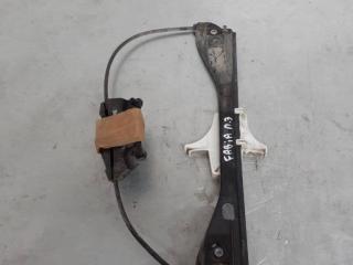 стеклоподъемник задний левый Skoda Fabia 2 поколение (5J) 2008, 1.9 л., дизель