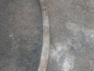 усилитель бампера заднего Renault Megane 2 поколение 2005, хетчбэк 5 дв., 8200008365