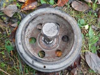 шкив коленвала Peugeot Boxer 1 поколение 2000, 2.8 л., дизель