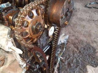 комплект цепи ГРМ Toyota Yaris P1 2001, 1.3 л., бензин