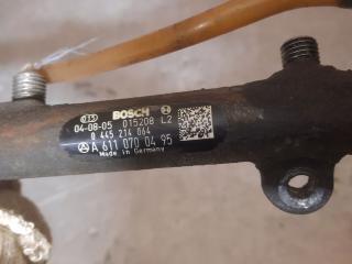 топливная рампа Mercedes-Benz Sprinter 1 поколение (W901-905) [рестайлинг] 2003, 2.2 л., дизель, МКПП, A0051535828, 0445214064, A6110700495