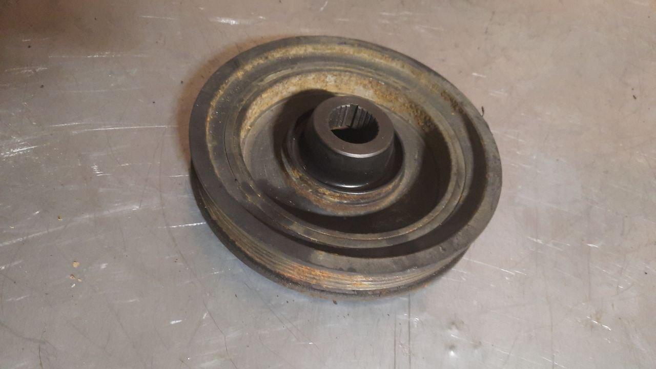 шкив коленвала Honda Civic 7 поколение 2001, 1.6 л., бензин - фото №1