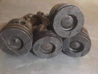 поршень шатун Opel Zafira 1 поколение (A) 2001, 2.0 л., дизель