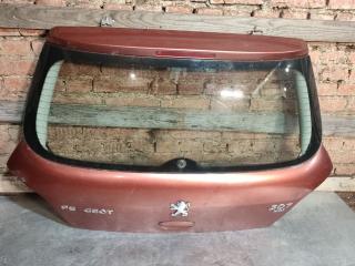 крышка багажника со стеклом Peugeot 307 1 поколение 2005, хетчбэк 5 дв.