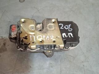 замок двери передней правой Peugeot 206 1 поколение 2001